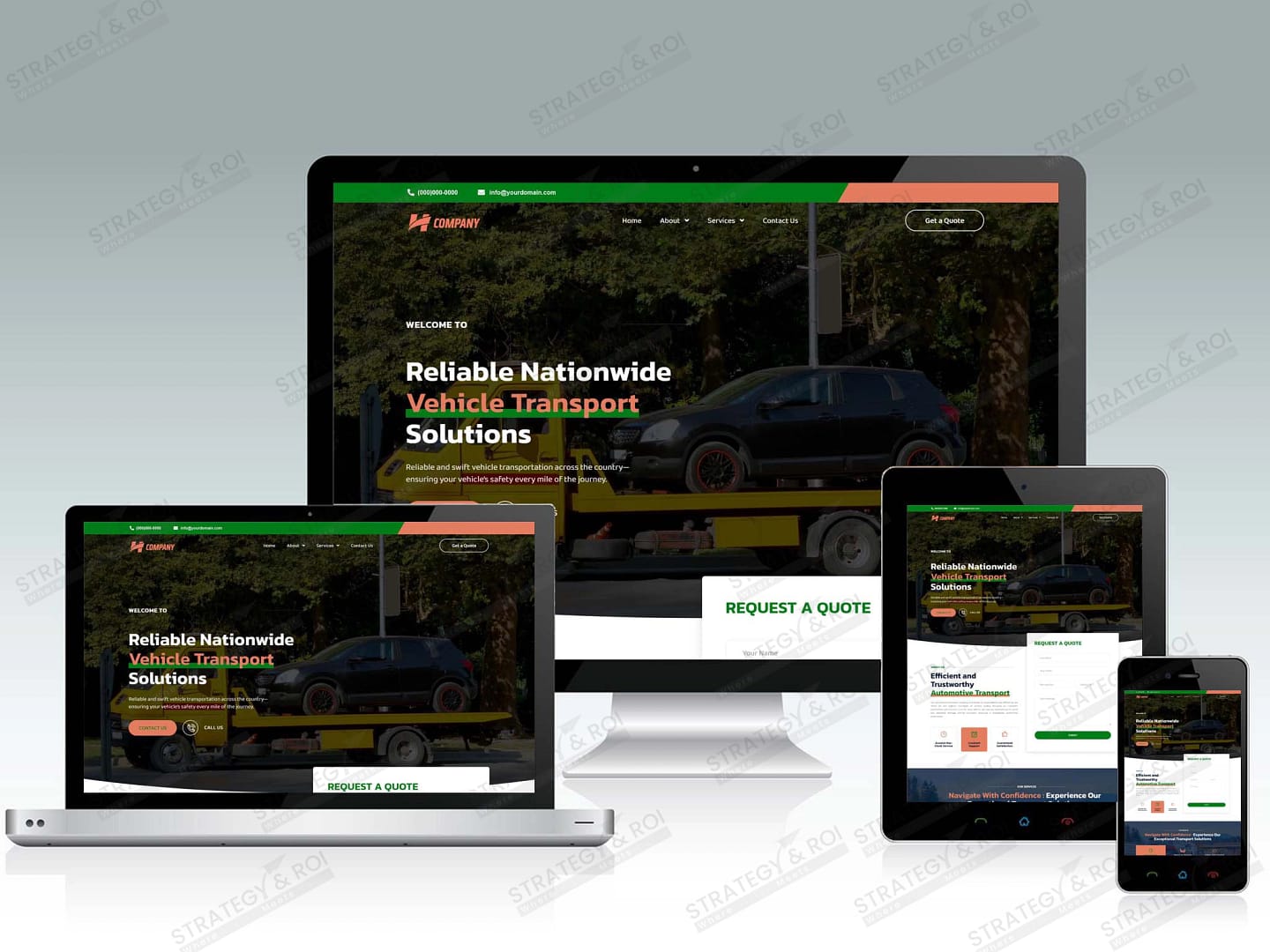 Towing-Website-Design-Project-4