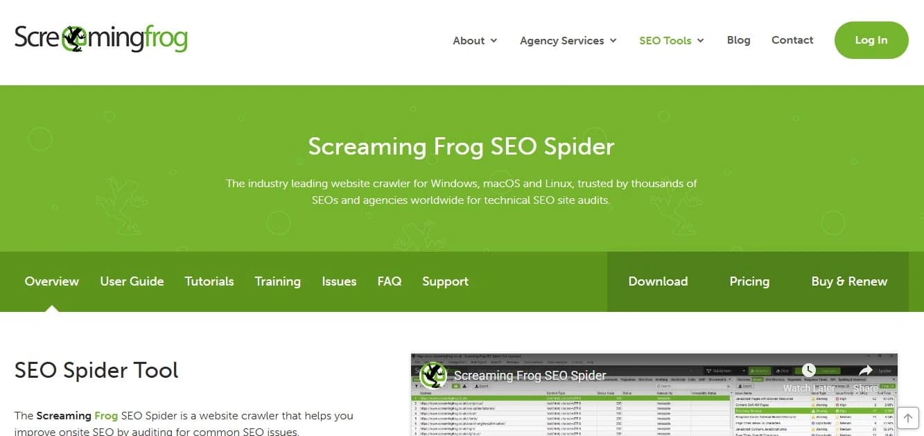 Screaming Frog