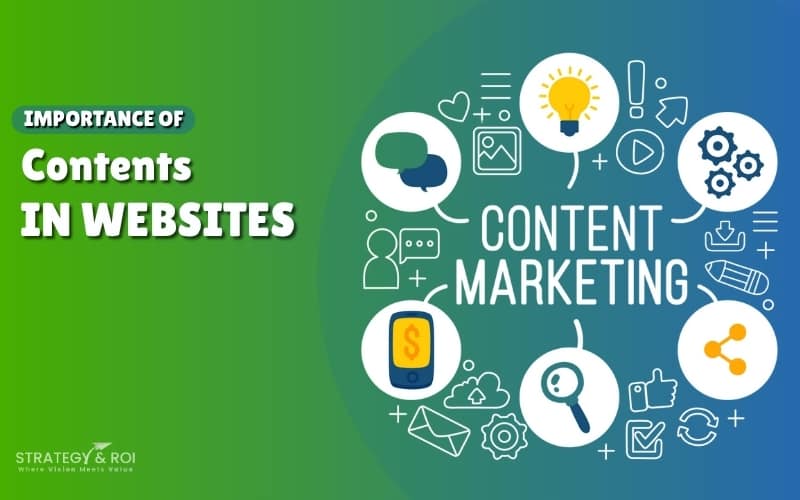 Importance of Contents in Websites